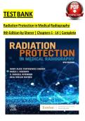 TEST BANK for Radiation Protection in Medical Radiography 8th Edition by Sherer&semi; Paula