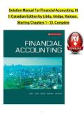 Financial Accounting Theory&comma; 7th Edition &ndash; Complete Solution Manual