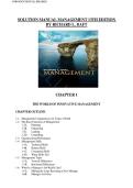 Management 13th Edition by Richard L&period; Daft Solution Manual &vert;ISBN&colon; 9780357033807&vert; Guide A&plus;