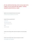 IPC CID&plus; CERTIFICATION FINAL LATEST ACTUAL EXAM  WITH CORRECT ACTUAL QUESTIONS AND CORRECT  VERIFIED ANSWERS ALREADY RATED A&plus; GRADE