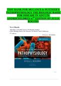 Pathophysiology &ndash; McCance & Huether&rsquo;s The Biologic Basis for Disease in Adults and Children &lpar;9th Edition&rpar; by Julia Rogers &ndash; Test Bank Material
