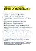 ABCG ACTUAL EXAM PAPER 2026 QUESTIONS WITH SOLUTIONS GRADED A&plus;