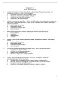 NURS 3366&vert;Assignment 4&vert; Questions and answers &vert; Updated RATED A&plus; &vert; 2026