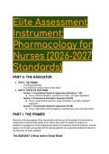 Elite Pharmacology for Nurses Test Bank &lpar;2026&sol;2027 Standards&rpar; &vert; 88 Clinical Judgment Scenarios & ISMP Guidelines