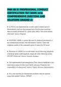 PMK-EE E7 PROFESSIONAL CONDUCT CERTIFICATION TEST BANK 2026 COMPREHENSIVE QUESTIONS AND SOLUTIONS GRADED A&plus;