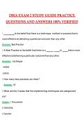 DBIA EXAM 2 STUDY GUIDE 2026 PRACTICE QUESTIONS AND 100&percnt; VERIFIED ANSWERS LATEST VERSION &lpar;PASS GUARANTEE&rpar;