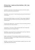 EPIC Nurse Exam &ndash; Inpatient and Clinical Workflows &ndash; 2026 &ndash; Study and Practice Guide
