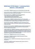 MCSA Exam 70-742&comma; Chapter 1 - Introducing Active Directory &ndash; Terms Study Set
