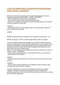 CON 2370 SIMPLIFIED ACQUISITION PROCEDURES QUESTIONS & ANSWERS