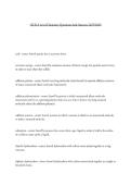  OCR A Level Chemistry Questions And Answers 2025&sol;2026