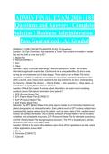 ADMIN FINAL EXAM 2026 &vert; 183 Questions and Answers &vert; Complete Solution &vert; Business Administration &vert; Pass Guaranteed - A&plus; Graded