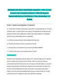 WASHINGTON MAST QUESTIONS 2026&sol;2027 &vert; 100&percnt; Correct Answers with Complete Solutions &vert; WSLCB Aligned &vert; Responsible Service Certification &vert; Pass Guaranteed - A&plus; Graded