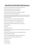 2026 PEDS ATI PROCTORED EXAM Flashcards