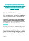 WASHINGTON MAST RESPONSIBLE SERVING EXAM 2026&sol;2027 &vert; 100&percnt; Correct Answers with Complete Solutions &vert; WSLCB Aligned &vert; Alcohol Server Certification &vert; Pass Guaranteed - A&plus; Graded