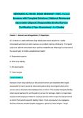 SERVSAFE ALCOHOL EXAM 2026&sol;2027 &vert; 100&percnt; Correct Answers with Complete Solutions &vert; National Restaurant Association Aligned &vert; Responsible Alcohol Service Certification &vert; Pass Guaranteed - A&plus; Graded