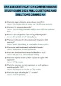 EPA 608 CERTIFICATION COMPREHENSIVE STUDY GUIDE 2026 FULL QUESTIONS AND SOLUTIONS GRADED A&plus;