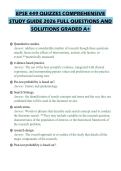 EPSE 449 QUIZZES COMPREHENSIVE STUDY GUIDE 2026 FULL QUESTIONS AND SOLUTIONS GRADED A&plus;