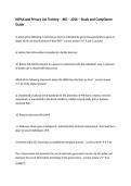 HIPAA and Privacy Act Training &ndash; JKO &ndash; 2026 &ndash; Study and Compliance Guide