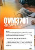 OVM3701 Assignment 2 2026 &vert; Due 28 March 2026 - Distinction Guaranteed
