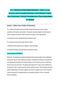 PCT CERTIFICATION EXAM 2026&sol;2027 &vert; 100&percnt; Correct Answers with Complete Solutions &vert; NHA Aligned &vert; Patient Care Technician &vert; Clinical Competencies &vert; Pass Guaranteed - A&plus; Graded