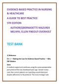 2026 NGN NCLEX Test Bank for Evidence-Based Practice in Nursing & Healthcare 5th Edition by Melnyk &vert; MCQs Rationales Clinical Judgment