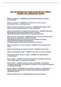 RAD 100 MIDTERM STUDY GUIDE QUESTIONS AND CORRECT ANSWERS 100&percnt; VERIFIED 2026 UPDATE&excl;&excl;