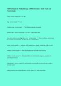 MDRAO Chapter 2 &ndash; Medical Dosage and Administration &ndash; 2026 &ndash; Study and Practice Guide