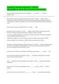 Towing Endorsement- USCG Questions and All Correct Answers&period;