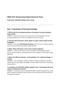 NSGD 2216&colon; Nursing Knowledge & Research Praxis  Study Guide &vert; 2026&sol;2027 Syllabus &lpar;New Version&rpar; 