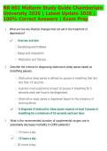 NR 601 Midterm Study Guide Chamberlain  University 2026 &vert; Latest Update 2026 &vert;  100&percnt; Correct Answers &vert; Exam Prep