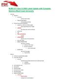 NURS 211 Quiz 5&vert; 2026 Latest Update with Complete Solution-West Coast University
