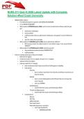 NURS 211 Quiz 4&vert; 2026 Latest Update with Complete Solution-West Coast University