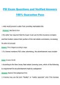 PSI Exam 2026 &vert; Complete Questions and Guide Answers&comma; 100&percnt; Verified Graded A&plus;