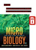 Microbiology&colon; An Evolving Science &lpar;5th Edition&rpar; by John Foster & Joan Slonczewski &ndash; Test Bank &ndash; Chapters 1&ndash;28 Practice Questions with Answers