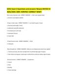 EXAC Exam 3 Questions and answers Newest RATED A&plus; 2025&sol;2026 100&percnt; VERIFIED CORRECT NEW&excl;&excl;