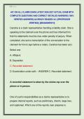 AIC 300 ALL CLAIMS EXAM LATEST 2026-2027 ACTUAL EXAM WITH  COMPLETE QUESTIONS AND CORRECT DETAILED ANSWERS &lpar;100&percnt;  VERIFIED ANSWERS&rpar; &vert;ALREADY GRADED A&plus;&vert; &vert;&vert;PROFESSOR  VERIFIED&vert;&vert; &vert;&vert;BRANDNEW&excl;&excl;&excl;&vert;&vert; 