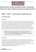 WGU D417 Automation Assessment Lab Instructions 2026 &ndash; Complete VLAN & User Account Automation Guide