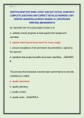 APM PFQ EXAM TEST BANK LATEST 2026-2027 ACTUAL EXAM WITH  COMPLETE QUESTIONS AND CORRECT DETAILED ANSWERS &lpar;100&percnt;  VERIFIED ANSWERS&rpar; &vert;ALREADY GRADED A&plus;&vert; &vert;&vert;PROFESSOR  VERIFIED&vert;&vert; &vert;&vert;BRANDNEW&excl;&excl;&excl;&vert;&vert;