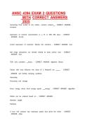ANSC 4394 Exam 2 Questions with Correct Answers 2026 &vert; Animal Science Practice Exam &vert; Verified Solutions