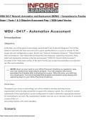 WGU D417 Automation Assessment Lab Instructions 2026 &ndash; Complete VLAN & User Account Automation Guide
