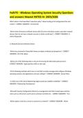FedVTE - Windows Operating System Security Questions and answers Newest RATED A&plus; 2025&sol;2026