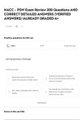 NACC - PSW Exam Review 200 Questions AND CORRECT DETAILED ANSWERS &lpar;VERIFIED ANSWERS&rpar; &vert;ALREADY GRADED A&plus;