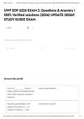 UWF EDF 6226 EXAM 3&period; Questions & Answers &vert; 100&percnt; Verified solutions &lpar;2026&rpar; UPDATE &vert;2026&excl;&excl; STUDY GUIDE EXAM