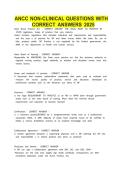 ANCC FNP Non-Clinical Questions with Correct Answers 2026 &vert; Professional & Legal Review