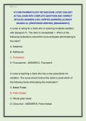ATI CMS PHARMACOLOGY RETAKE EXAM LATEST 2026-2027  ACTUAL EXAM WITH COMPLETE QUESTIONS AND CORRECT  DETAILED ANSWERS &lpar;100&percnt; VERIFIED ANSWERS&rpar; &vert;ALREADY  GRADED A&plus;&vert; &vert;&vert;PROFESSOR VERIFIED&vert;&vert; &vert;&vert;BRANDNEW&excl;&excl;&excl;&vert;&vert;