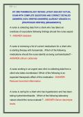 ATI CMS PHARMACOLOGY RETAKE LATEST 2026-2027 ACTUAL  EXAM WITH COMPLETE QUESTIONS AND CORRECT DETAILED  ANSWERS &lpar;100&percnt; VERIFIED ANSWERS&rpar; &vert;ALREADY GRADED A&plus;&vert;  &vert;&vert;PROFESSOR VERIFIED&vert;&vert; &vert;&vert;BRANDNEW&excl;&excl;&excl;&vert;&vert;