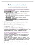 IVK Bestuur en Crisis leerjaar 2 - semester 4 - CT-toets 1 