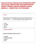 Glowacki & Sommers &lpar;RCIS Questions Test Bank Exam 2026 -2027 ACTUAL COMPLETE REAL EXAM QUESTIONS AND  CORRECT ANSWERS &lpar;VERIFIED ANSWERS&rpar; ALREADY  GRADED A&plus; &sol; NEWEST EXAM &sol;JUST RELEASED&excl;&excl; 
