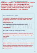 IAAP CPACC Certification Exam &vert;&vert; Most Recent Exam Actual Complete Real Exam Questions And Correct Answers &lpar;Verified Answer&rpar; Already Graded A&plus; &vert; Success Guaranteed&excl;&excl; Newest Exam &vert; Just Released&excl;&excl; 2026-2027