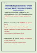 HAZWOOPER 40 FINAL EXAM LATEST 2026-2027 ACTUAL EXAM  WITH COMPLETE QUESTIONS AND CORRECT DETAILED ANSWERS  &lpar;100&percnt; VERIFIED ANSWERS&rpar; &vert;ALREADY GRADED A&plus;&vert; &vert;&vert;PROFESSOR  VERIFIED&vert;&vert; &vert;&vert;BRANDNEW&excl;&excl;&excl;&vert;&vert; 